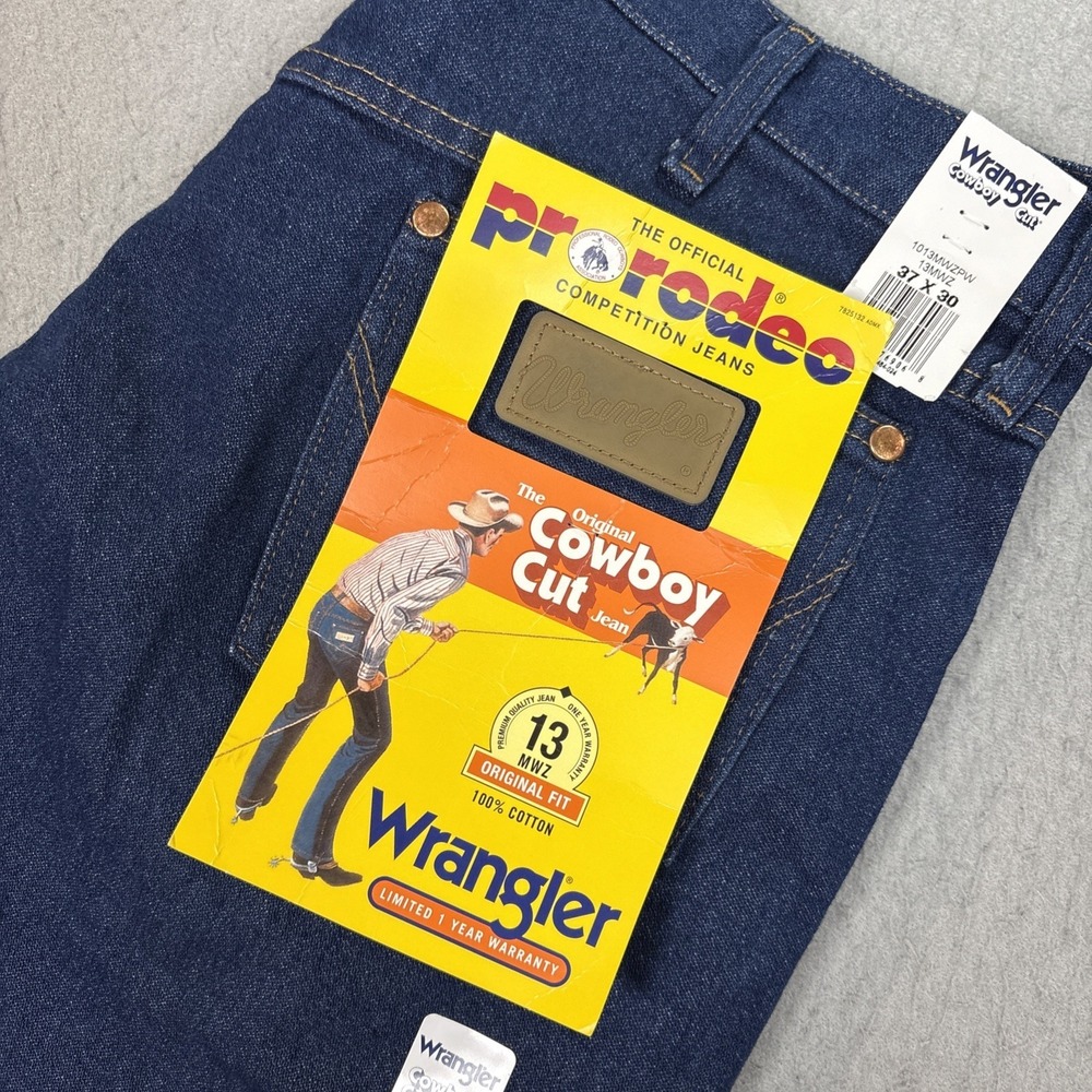 Wrangler Cowboy Cut 13MWZ Original Fit Jeans NWT 37x30 (38x29) Men
